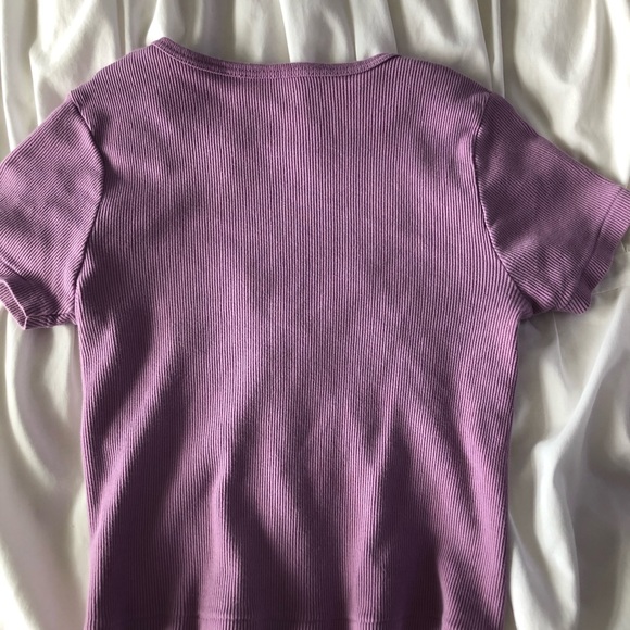Brandy melville purple shirt - Picture 2 of 3